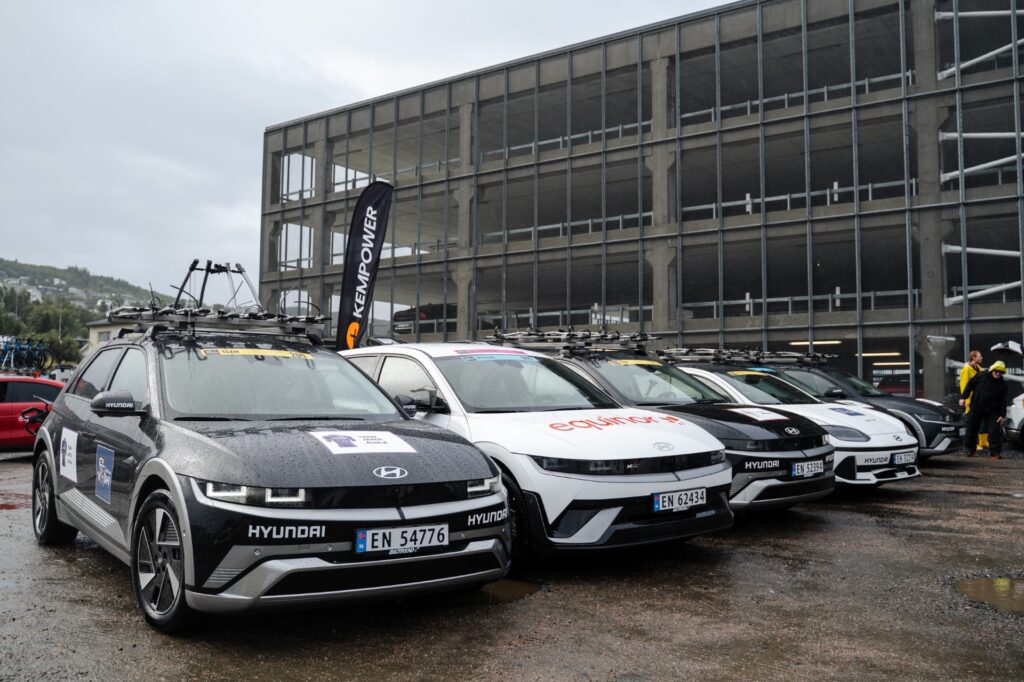 GRØNT FORBILDE: Arctic Race of Norway får internasjonal anerkjennelse for sitt arbeid med elektrifisering. Foto: Arctic Race of Norway